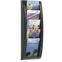 Wall Display Rack 650 X 228 X 95Mm - Holds 5 X A5 Documents