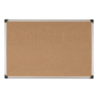 Aluminium Framed Cork Notice Board 450Mm X 600Mm