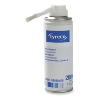 Lyreco Label Removing Spray Can With Brush - 200Ml