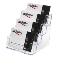 DEFLECT-O 70841 NAME CARD HOLDER 4LAYERS