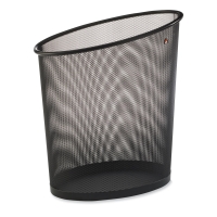 ALBA MESH WASTE BIN BLACK 20L