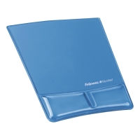 FELLOWES 91822 PRO MOUSE PAD W/REST BLU