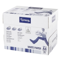 Lyreco White A4 Paper 80Gsm - Non-Stop Box Of 2500 Unwrapped Sheets