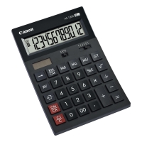 CANON AS-1200 12-DIGIT DESKTOP CALCULATOR BLACK