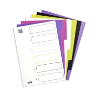 ELBA MY COLOR PP DIVIDERS 6 PART A4