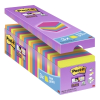 PK24POSTIT654-SS-VP24COL S/S 76X76MM ASS