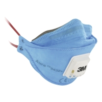 3M AURA 9432+ FFP3 FLAT FOLD VALVED RESPIRATOR BLUE - BOX OF 10