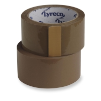 PK6 LYRECO NONOISE PACKTAPE PP 50X66 BRW