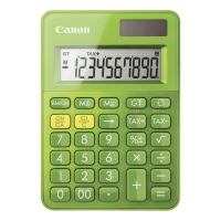 CANON LS-100K POCK CALC GREEN