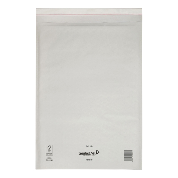 Mail Lite air bubble envelopes 300x440mm white - box of 50