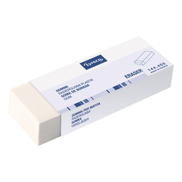 Lyreco Multi-Purpose Eraser In Cardboard Sleeve