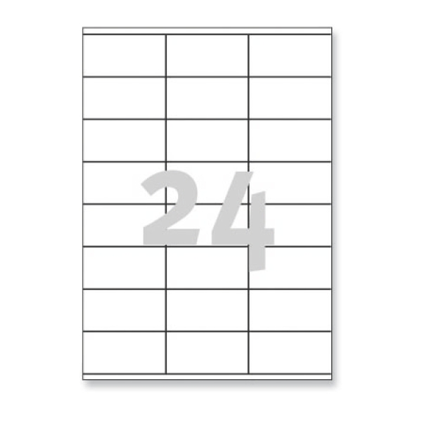 Avery 3475 multipurpose labels 70x36mm - box of 2400