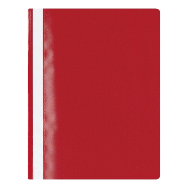 Lyreco Budget project file A4 PP red - pack of 25