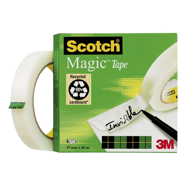 Scotch Magic 810 invisible tape 19mmx66 m