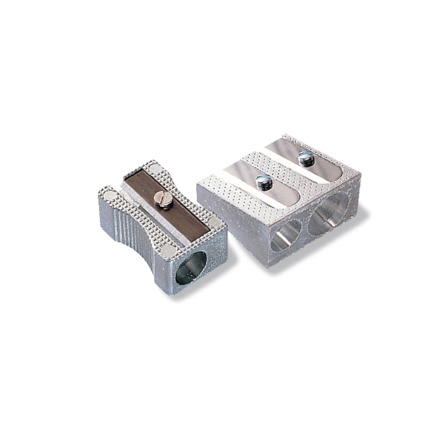 2-hole sharpener with aluminium frame