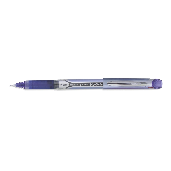 Pilot Hi-tecpoint V5 roller naaldpunt met dop en grip 0,5mm blauw