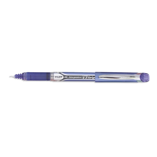 Pilot Hi-tecpoint V7 roller naaldpunt met dop en grip 0,7mm blauw