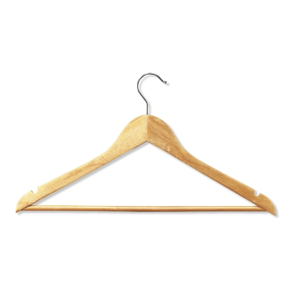 Coat hanger UL374 wood - pack of 25