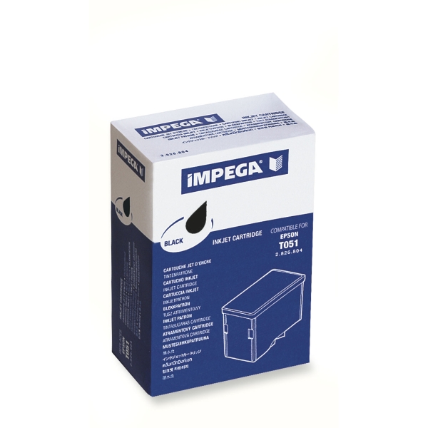 IMPEGA COMPAT I/JET CART EPSON T051 BLK