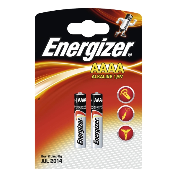 ENERGIZER ULTRA+ BATTERIES E96/AAAA - PACK OF 2