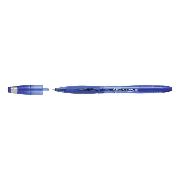 Bic Atlantis Stic stylo à bille avec capuchon 1,2mm bleu