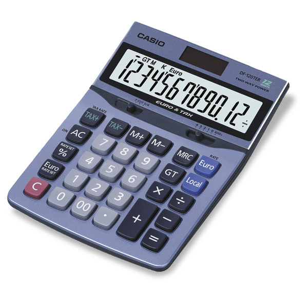 CASIO DF-120TER  CALCULATOR 12 DIGITS