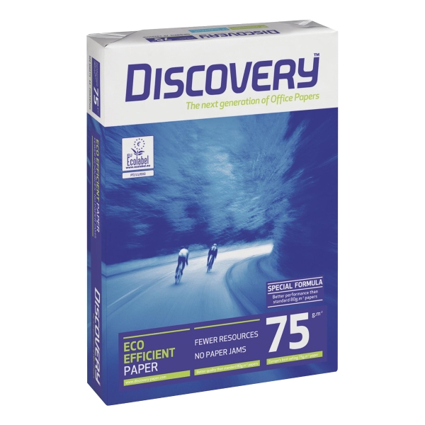 Discovery Paper A4 75Gsm White - 1Ream (500 Sheets)