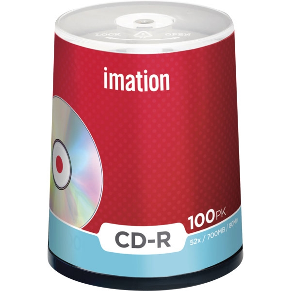 Imation CD-R 700MB (80min.) 52x speed spindle - pack of 100