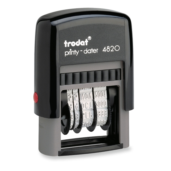 Trodat Printy 4820 dater stamp non customizable FR 4mm