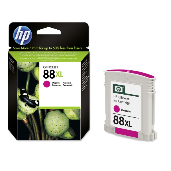 HP C9392A inktcartridge nr.88XL licht rood high capacity [17,1ml]