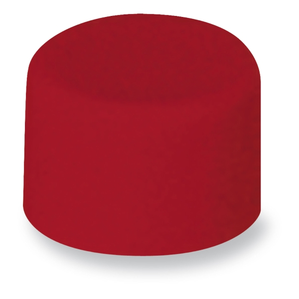 Lyreco ronde magneten 10mm rood - doos van 20