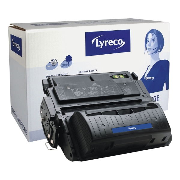 Lyreco compatiblee HP laser cartridge Q5942X black high capacity [20.000 pages]