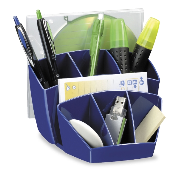 Lyreco Desk Top Organiser Blue