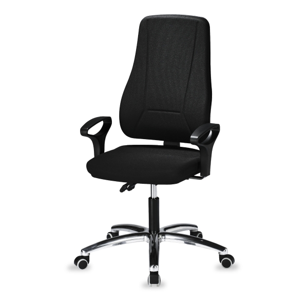 Prosedia Younico 2452 chair with synchrone mechanism black