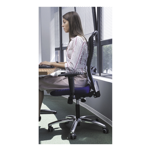 Prosedia Younico 3472 chair with synchrone mechanism black