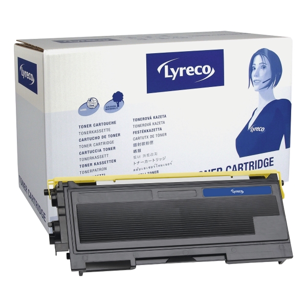 Lyreco cartouche laser compatible Brother TN-2000 noire [2.500 pages]