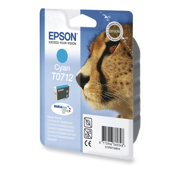 Epson T071240 ink cartridge blue [5,5ml]