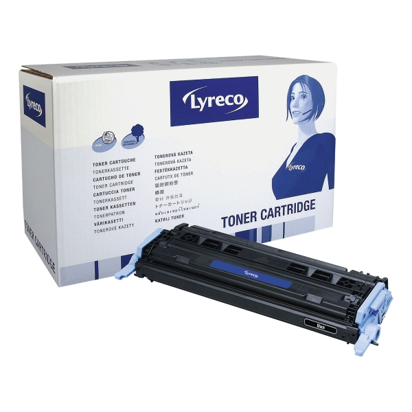 Lyreco cartouche laser compatible HP Q6000A noire [2.500 pages]