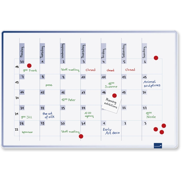 Legamaster 490500 Accents Linear cool planbord universele planner 60x90cm