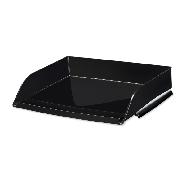 Lyreco Letter Tray Wide Entry Black