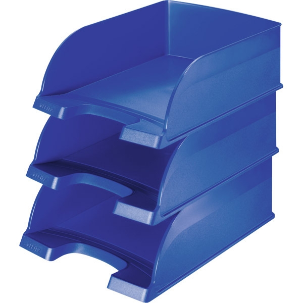 Leitz Plus Jumbo 5233 letter tray blue