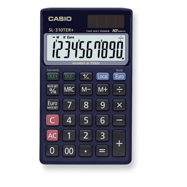 CASIO SL-310 TER  CALCULATOR 12 DIGITS