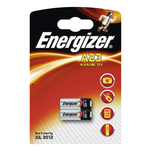 Energizer A23 Miniature Alkaline Specialty Battery - 2 Pack