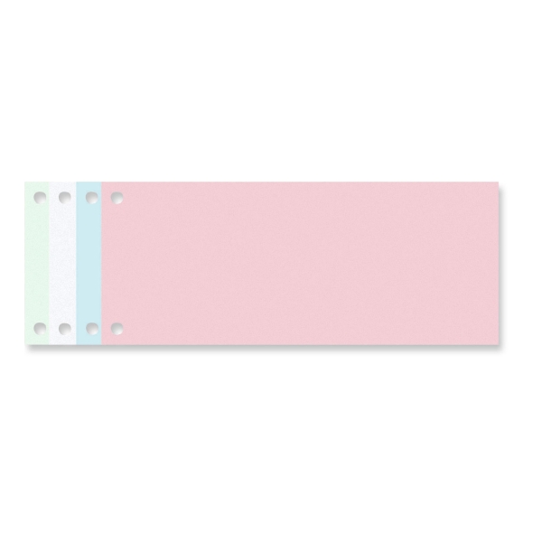 EXACOMPTA ASSORTED COLOUR 240 X 105MM HORIZONTAL CARD DIVIDERS - PACK OF 100