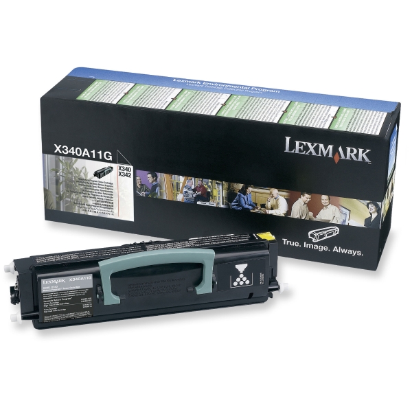 Lexmark X340A11G tonercartridge zwart Return Program [2.500 pag]