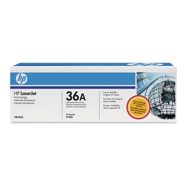 HP CB436A tonercartridge zwart [2.000 pag]