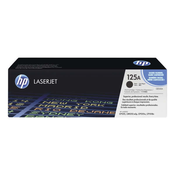 HP CB540A tonercartridge nr.125A zwart [2.200 pag]