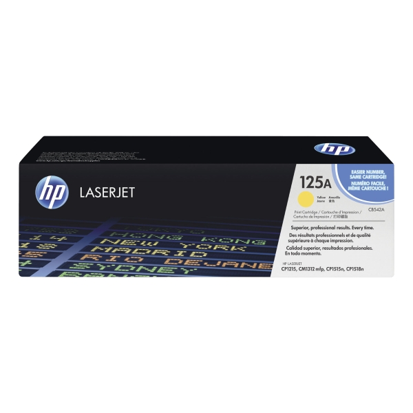 HP CB542A laser cartridge nr.125A yellow [1.400 pages]