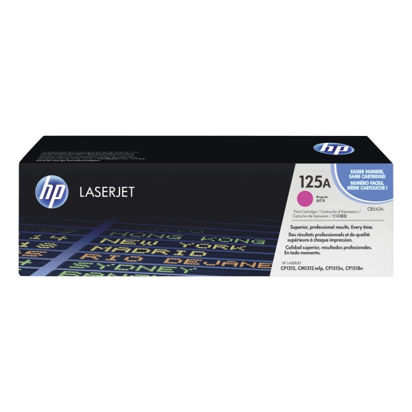 HP CB543A cartouche laser nr.125A rouge [1.400 pages]