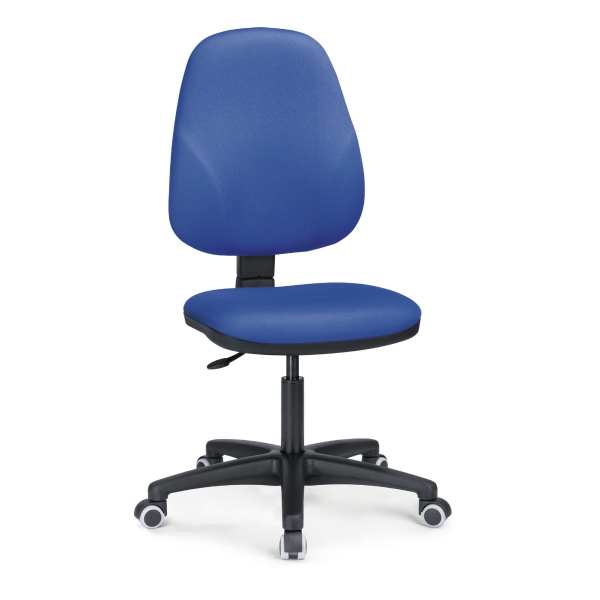 INTERSTUHL BASELINE PERMANENT CONTACT CHAIR MEDIUM BACK BLUE